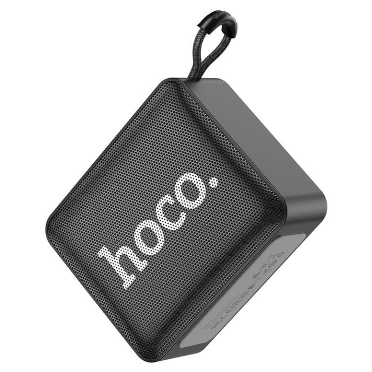 Hoco BS51 Portable Wireless Speaker | Gold Brick Design | Bluetooth 5.2 | 4 Hours Playtime