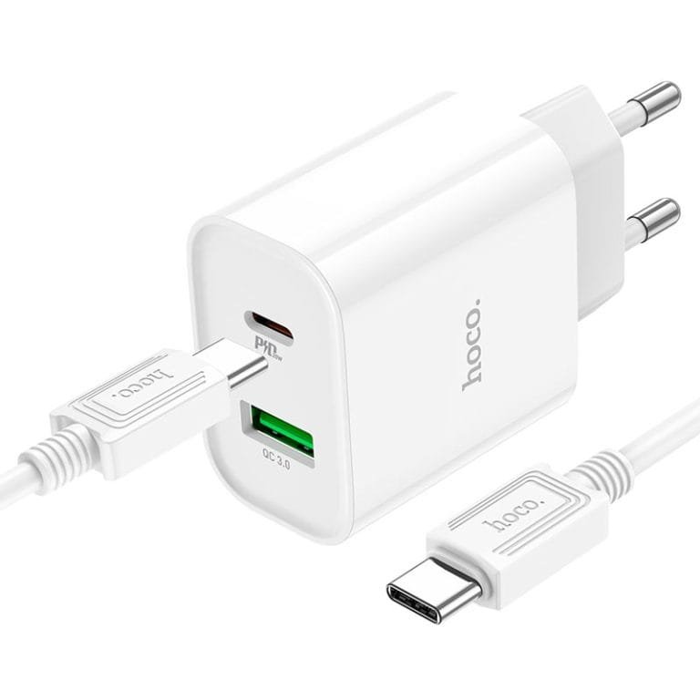 Hoco C80A Type-C to Type-C Charging Set | PD & QC 3.0 Fast Charge