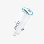 Buy Bwoo CC94 38W Car Charger with Dual USB-C ports in South Africa. ✅ Supports PD 20W + QC 18W ✅ Super Fast Charging ✅ Free delivery over R500 ✅ Trusted Mobile Accessories Store ✅ Fast Shipping & Bob Box Available.