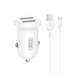 XO CC67 Dual USB 12W Car Charger Black