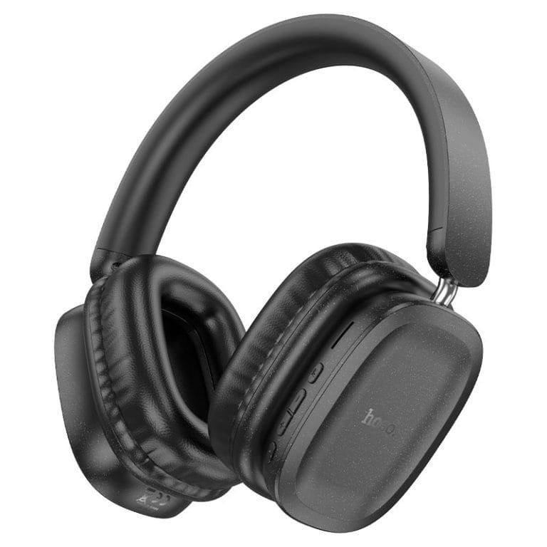 Hoco W51 Wireless Bluetooth Headphones with Mic – Noise Cancelling – Black