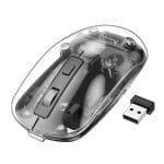 Hoco GM29 Mysterious Dual-Mode Silent Wireless Mouse Black Bluetooth 5.0 and 2.4G Wireless Mouse Adjustable DPI Ergonomic Mouse for Laptop Quiet Click Computer Mouse South Africa