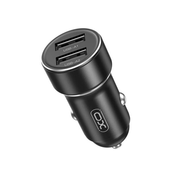 XO CC53 Dual USB Car Charger 12W Black South Africa