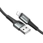 BWOO USB-A to Lightning Fast Charging Data Cable 3M Black - MyTFC